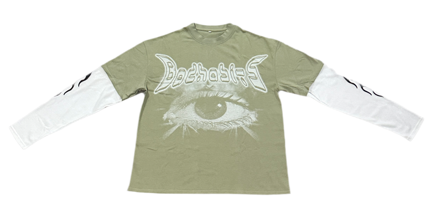 Olive Green Y2K Longsleeve