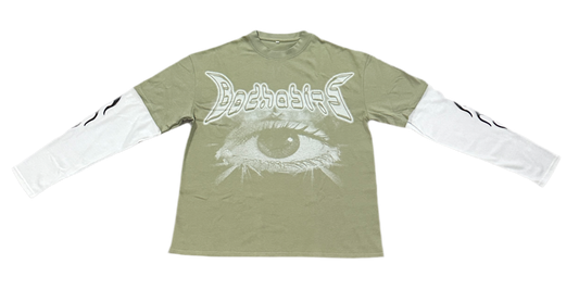 Olive Green Y2K Longsleeve