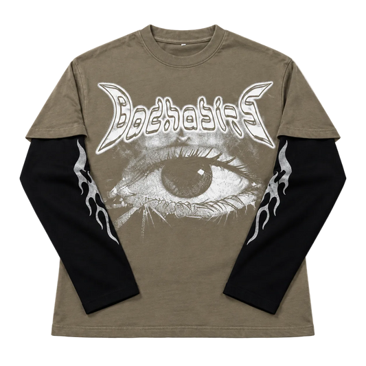 Brown Y2K LongSleeve